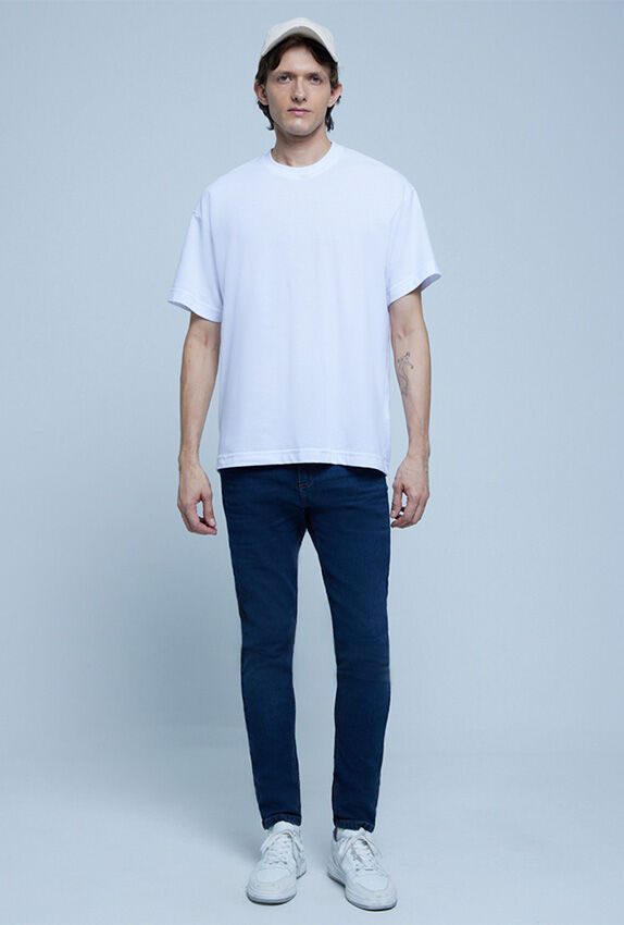 camisa blanca para hombre